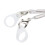Clip d’aide auditive en ABS transparent et support de cordon 6
