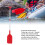 Remo telescopico per barca 462 g 54-110 cm Rosso 5