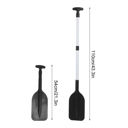Teleskop-Paddel 462 g 54-110 cm Schwarz 1