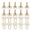 10 Pcs Fur Coat Hook Fasteners Sew for Over Coat 10