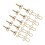 10 Pcs Fur Coat Hook Fasteners Sew for Over Coat 9