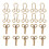 10 Pcs Fur Coat Hook Fasteners Sew for Over Coat 2
