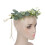 Guirnalda de eucalipto - Anillo para el cabello verde artificial 4