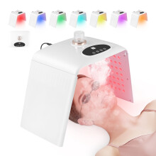 LED Light Therapy Mask 7 Color Face Mask with Near Infrared LED Facial Beauty Device for Skin Care Spa Home Use