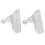 Pair Gas Prop Strut Spring M10 Ball Stud Socket 6