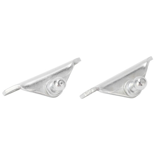 Pair Gas Prop Strut Spring M10 Ball Stud Socket 2