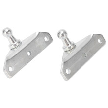 Pair Gas Prop Strut Spring M10 Ball Stud Socket