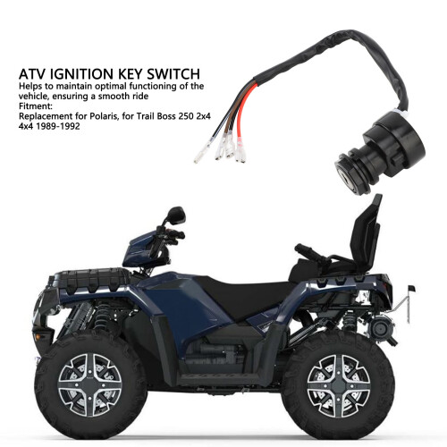 Trail Boss 250 2x4/4x4 interruptor de encendido con cable de 4 pines 2