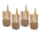4Pcs Carp Fishing Nesting Device ABS Iron Feeder Tackle 40g 2