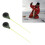 Mini Ultralight Ice Fishing Rod Set 27cm Portable ABS Solid Poles 16
