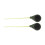 Mini Ultralight Ice Fishing Rod Set 27cm Portable ABS Solid Poles 10