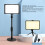 LED-Videoleuchte mit RGB-Filter, USB 5V, 1511 cm 7