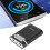 M08 DIY batterie externe 18650 4 cellules écran LCD noir 15