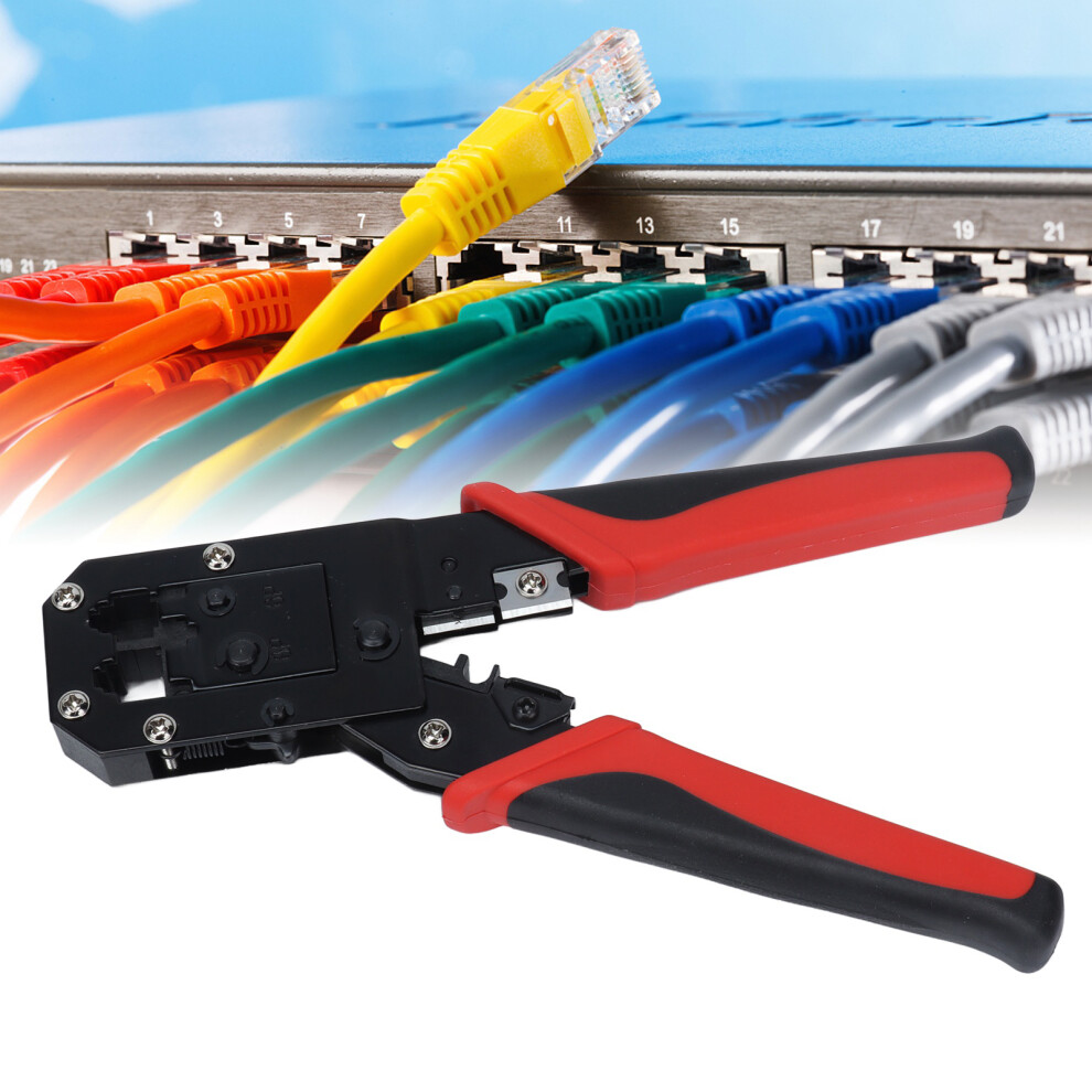 Multi Functional Jlâ318 Crimping Tool For 8P 6P Rj Connectors Carbon Steel 8411333053748