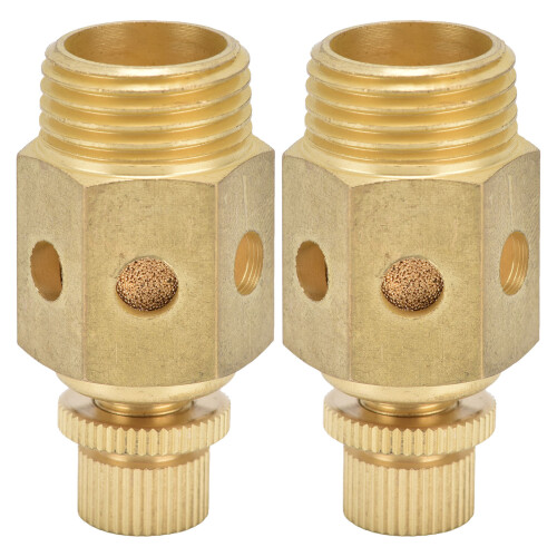 Silenzatore pneumatico in ottone PSC-04 1/2in 30dB 1