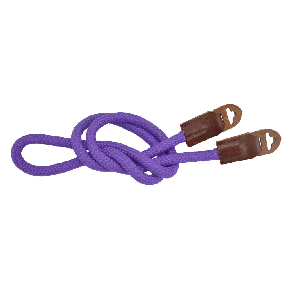 Nylon Camera Strap 43.3In Adjustable Fits Digital Slr Purple 7671333055031