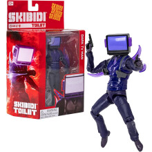 SKIBIDI Toilet Deluxe Figure DARK TV MAN Series 2 6Inch Collectible Figures