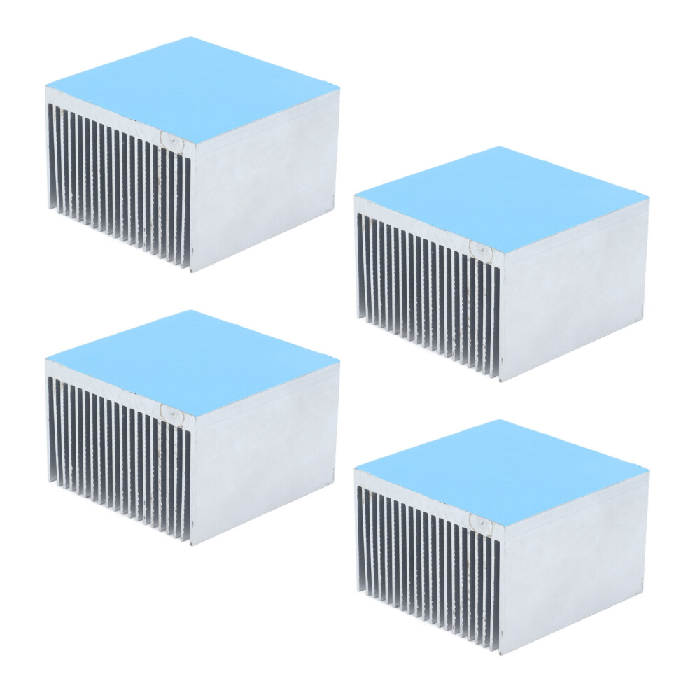 4Pcs Aluminum Heatsink Radiator 60X60x39mm For Cpu & Electronics 5061333055223