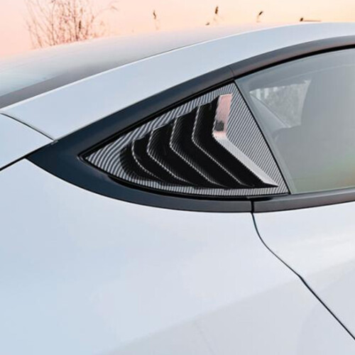 2 Stück Carbonfaser-Verkleidung für Model 3 2