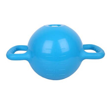 Yoga Fitness Adjustable Water Kettlebell Double Handles Body Shaping Equipment Blue