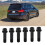 20pcs Black Wheel Lug Bolts Nuts Kit 0009907607 12