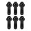 20pcs Black Wheel Lug Bolts Nuts Kit 0009907607 8