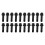 20pcs Black Wheel Lug Bolts Nuts Kit 0009907607 1