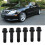 20pcs Black Wheel Lug Bolts Nuts Kit 0009907607 11