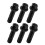 20pcs Black Wheel Lug Bolts Nuts Kit 0009907607 6
