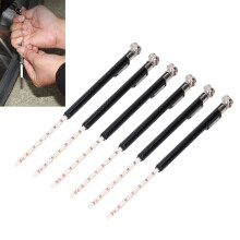 20 Stück Bleistift-Reifendruckmesser 10–50 PSI Tragbare Auto- und LKW-Servicewerkzeuge 0,7–3,5 BAR 70–350 KPa