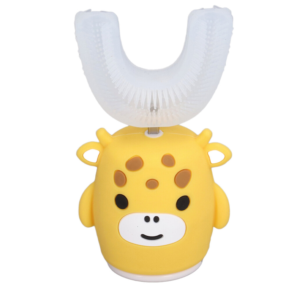 USB Rechargeable Kids Electric Toothbrush 360 Cleaning IPX7 Waterproof