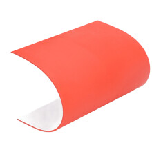 A4 Gummistempelblatt Weich Flexibel DIY Gummi Schnitzblock für Lasergravurmaschine Rot