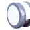 2 Pcs 2.5In Silent Caster Wheel 30kg 75mm Height 15