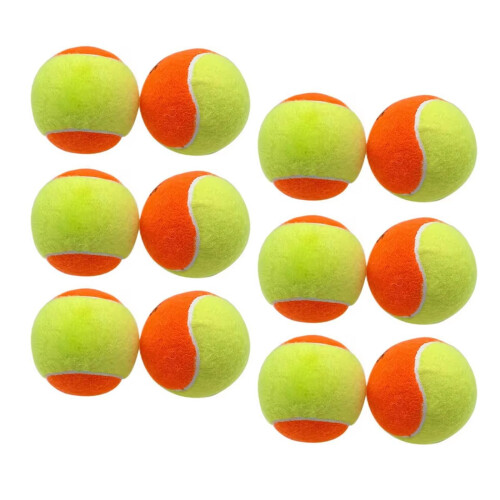 TennisPaddleball, Training, Training, Sport, GummiTennis, high elasticity, impacts, resistance, Tennis, 12 pieces Ref: 7462