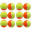 TennisPaddleball, Training, Training, Sport, GummiTennis, high elasticity, impacts, resistance, Tennis, 12 pieces Ref: 7462 2