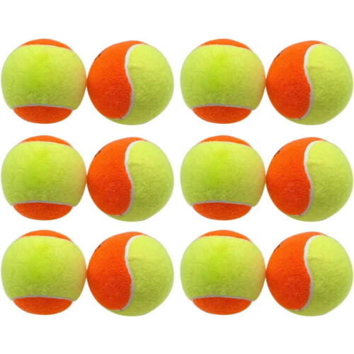 TennisPaddleball, Training, Training, Sport, GummiTennis, high elasticity, impacts, resistance, Tennis, 12 pieces Ref: 7462 1