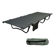 Camp Bed with Storage Bag, Sleeping Bed 150 kg Green