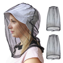 2 Pcs Net Mesh Head Net Mesh Cover Outdoor Mesh