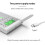 Sprechanlage 2000 mAh, 16x11x2 cm Schwarz/Silber 1