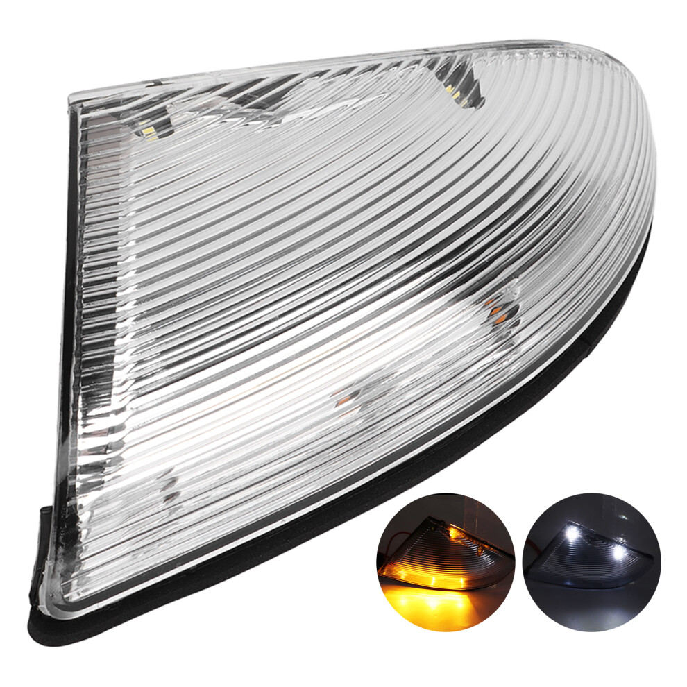 Replacement Mirror Turn Signal For Dodge Ram 1500 2500 White/Light 9341333067669