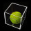 Acrylic Baseball Box Display Tennis Ball 6