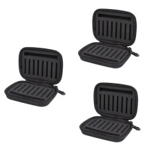 Fishing Storage Bag Device for Fishermen Fishing Hook Bag Fishing Lure Bag mediumx3pcs blackx3pcs