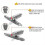 Effortless Bolt Removal with 4Pcs Drill Bit Extractor Tool Set 10