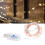 8-Mode LED String Lights with Remote, 10m Warm Copper Wire 15
