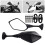 Paire de rétroviseurs noirs pour CBR600RR 2003-2019 15