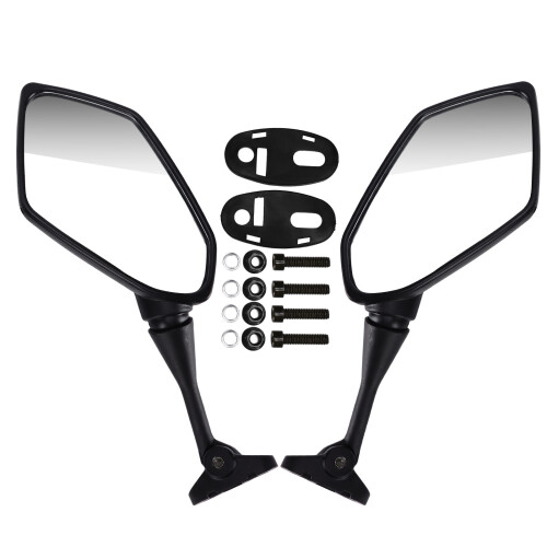 Paire de rétroviseurs noirs pour CBR600RR 2003-2019 1