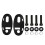 Paire de rétroviseurs noirs pour CBR600RR 2003-2019 9