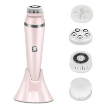 (pink) Electric Powered Facial Brush Exfoliating Brush (ruipei)