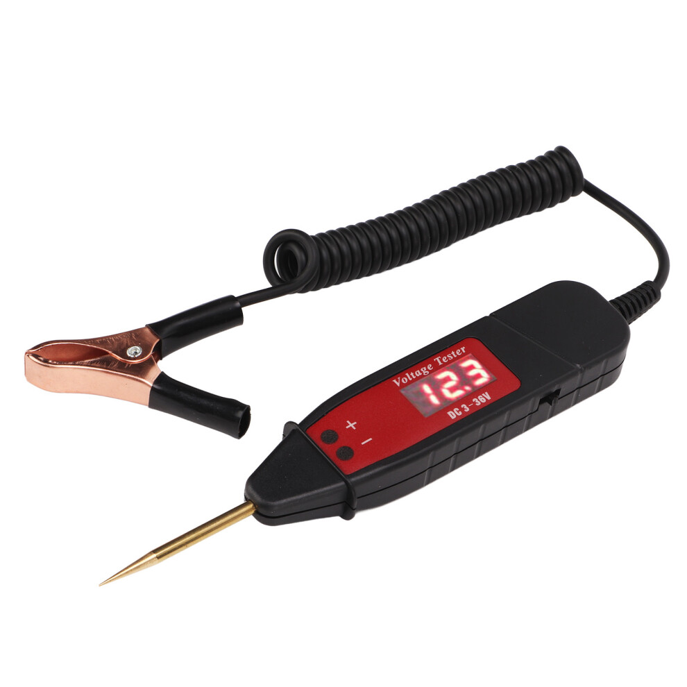 Car Electric Circuit Tester Pen Lcd Digital 9121376208034
