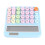 Mechanical 12-Digit Calculator with LCD Display, 15 Tilt, 4 Colors 9